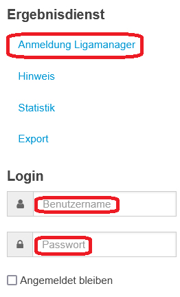 anmeldung
